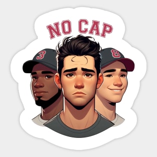 No Cap Sticker